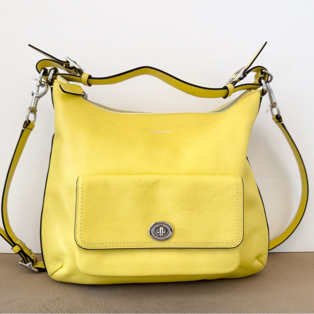 Coach Yellow Shoulder Crossbody Bag L1282-22381